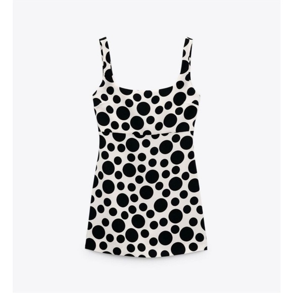 Zara polka dot mini dress LIMITED
EDITION, Bloggers favorite!!! - Picture 12 of 15